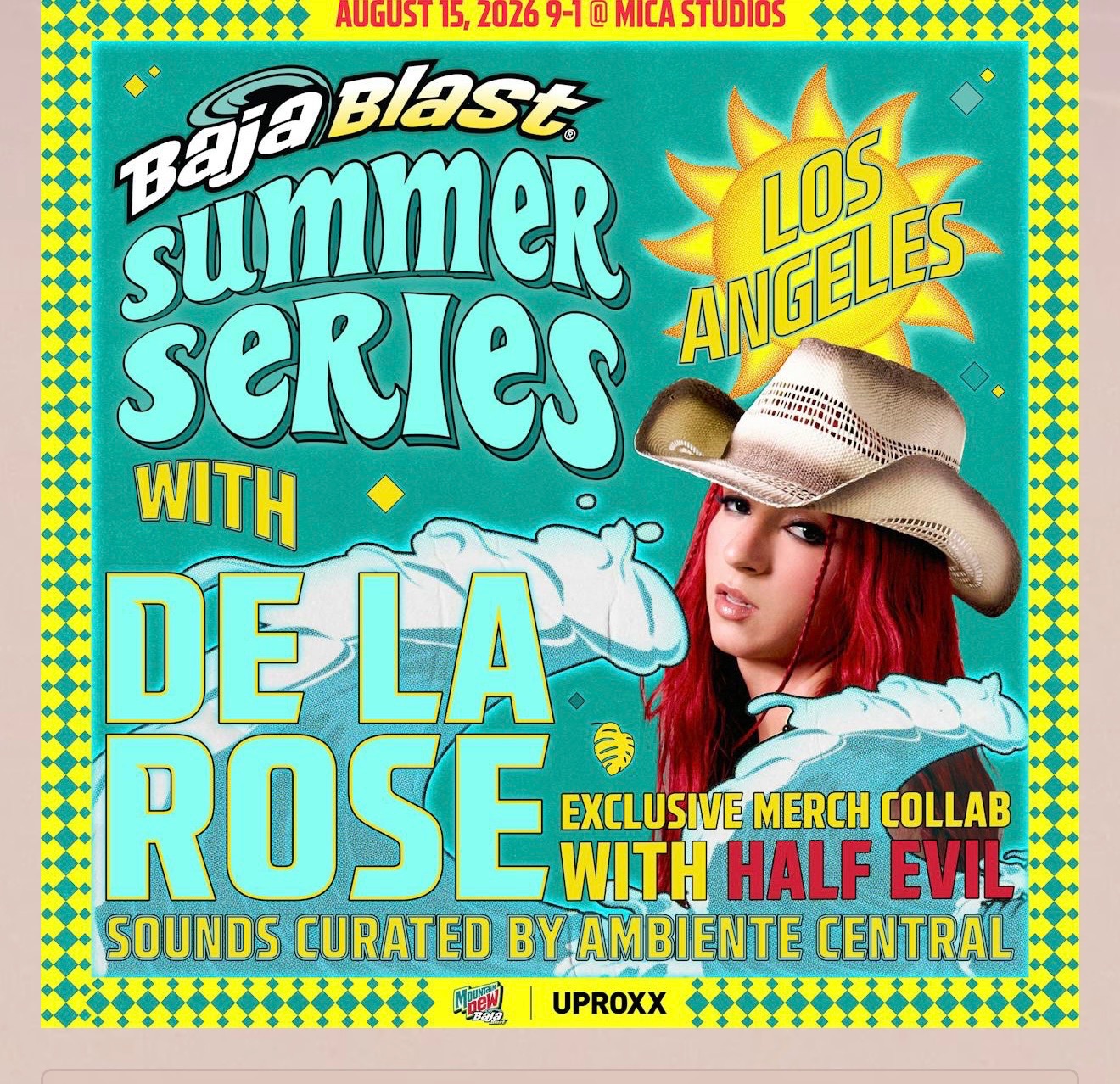 Baja blast pop up