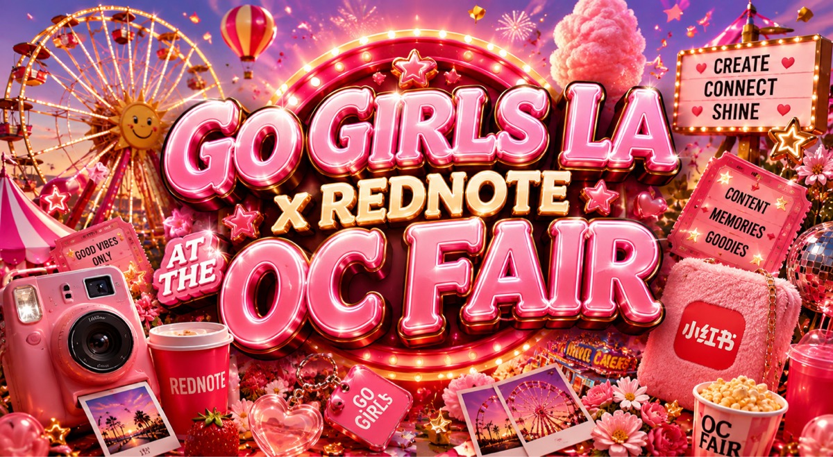 Go Girls LA x RedNote OC Fair (FREE)