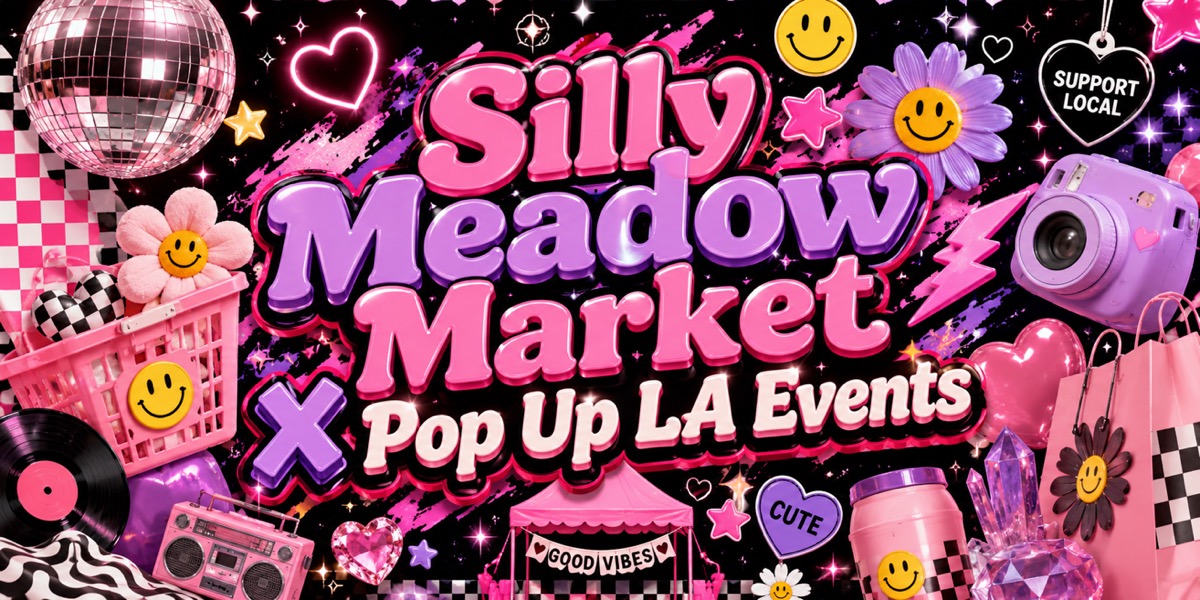 Silly Meadow Market X Pop Up LA Events (FREE GOODIES FROM POP UP LA)