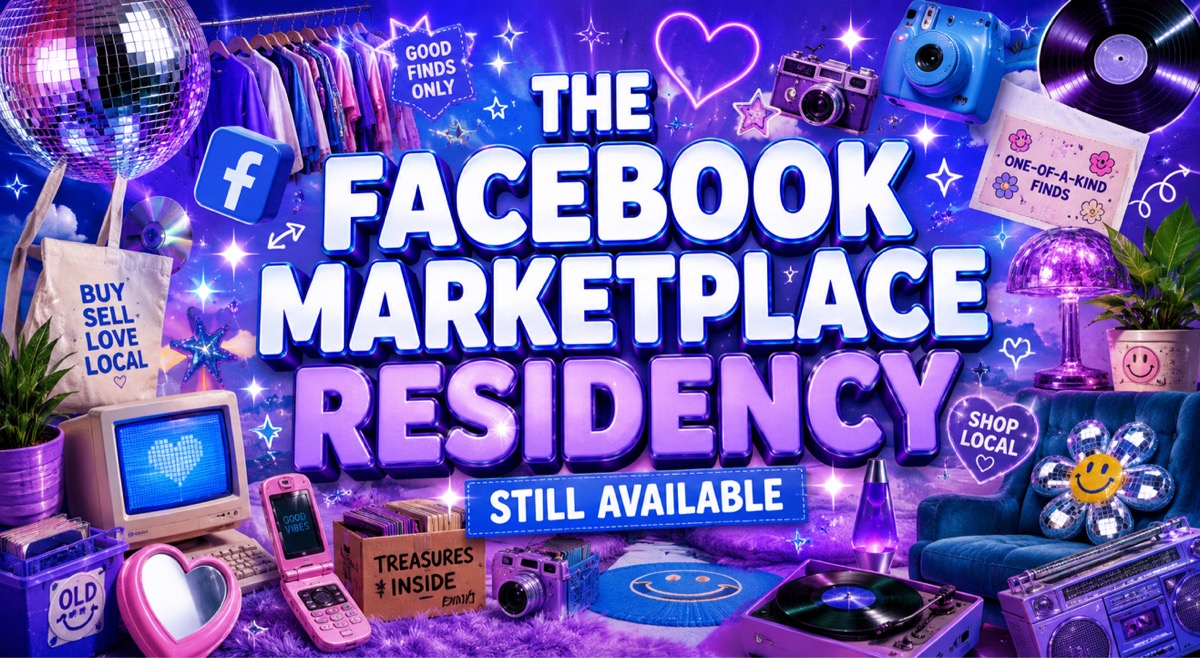 The Facebook Marketplace Residency  Pop Up