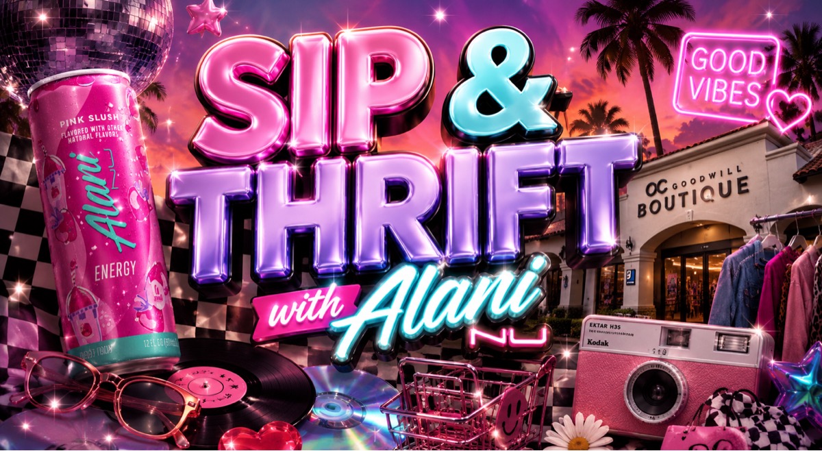 Sip & Thrift with Alani Nu