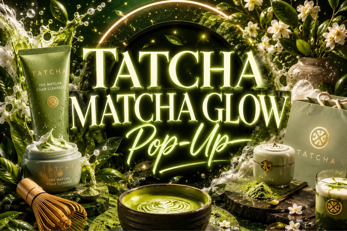 Tatcha Matcha Glow Pop-Up