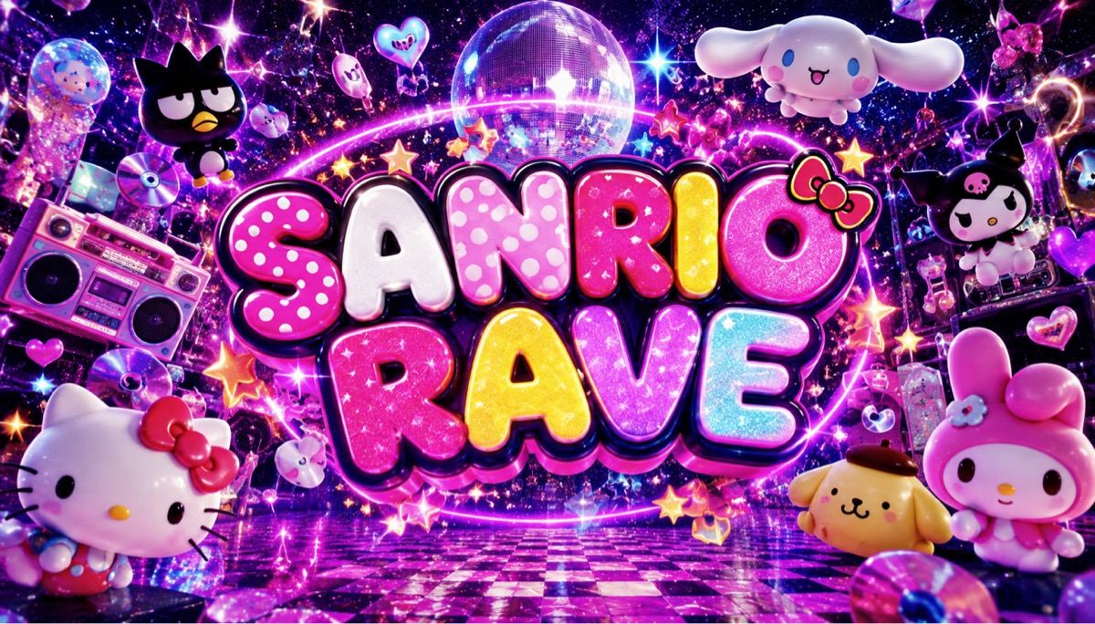 Sanrio Rave Costume party