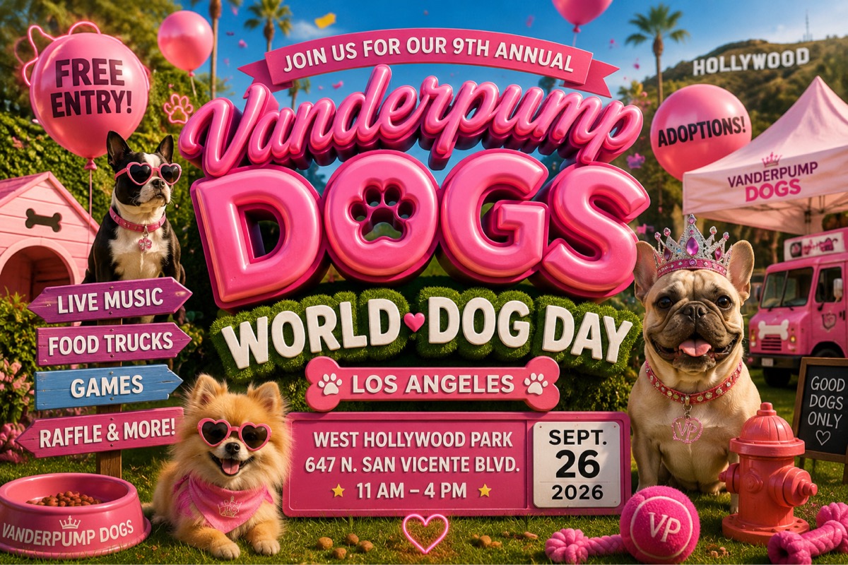FREE EVENT VANDERPUMP DOGS WORLD DOG DAY 2026