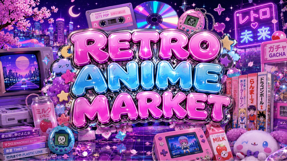 FREE RETRO ANIME MARKET