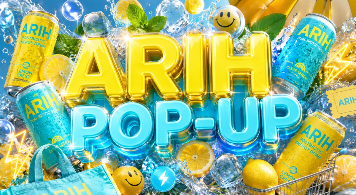 FREE ARIH POP-UP AT THE GROVE 🍋⚡