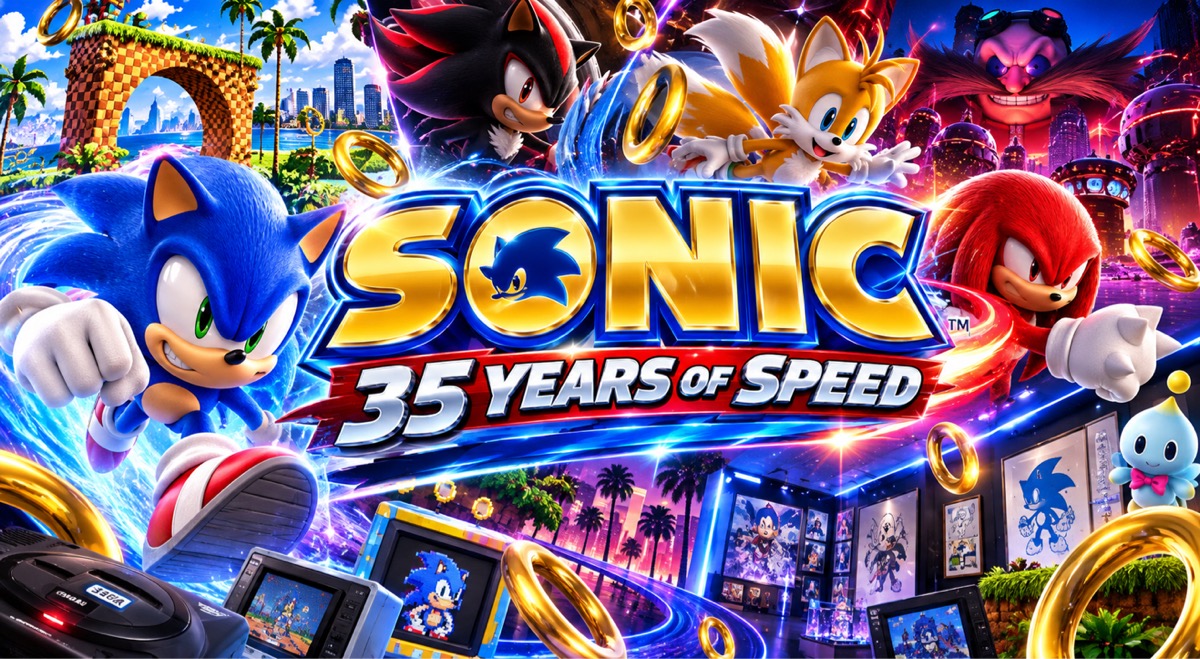 FREE SONIC THE HEDGEHOG: 35 YEARS OF SPEED ⚡💙