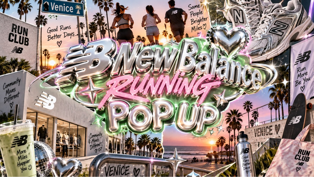 NEW BALANCE RUNNING POP-UP — YEAR 3 ⚡🏃‍♀️