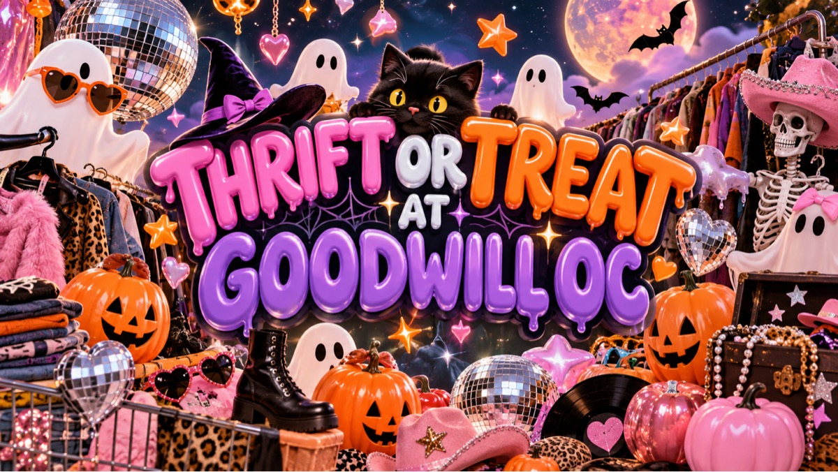 🎃 THRIFT OR TREAT AT GOODWILL OC!