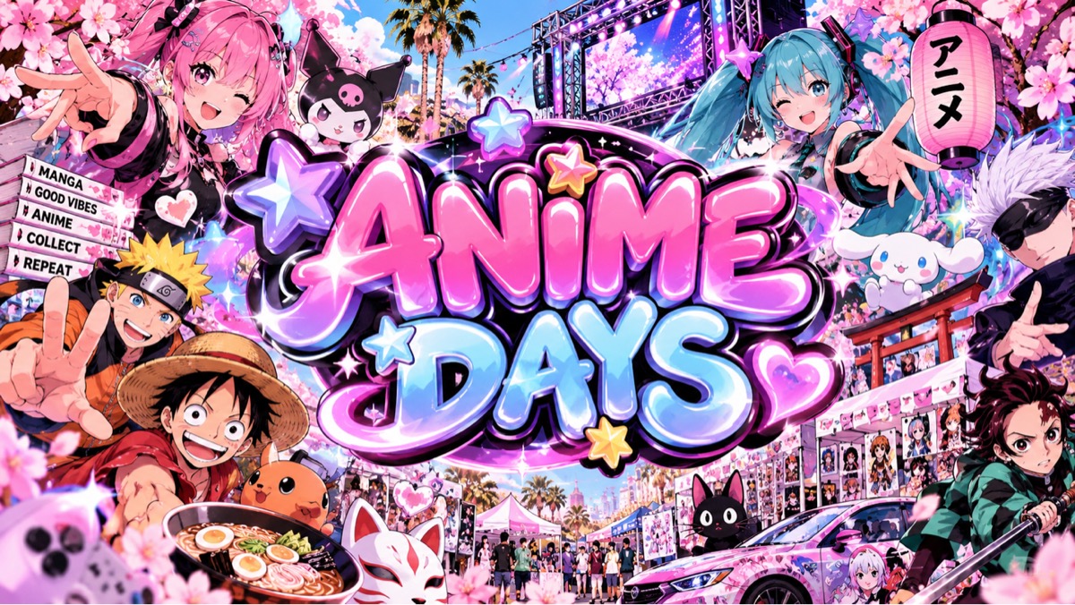 🌸⚡ ANIME DAYS ANAHEIM — TWO DAYS OF ANIME CHAOS! ⚡🌸