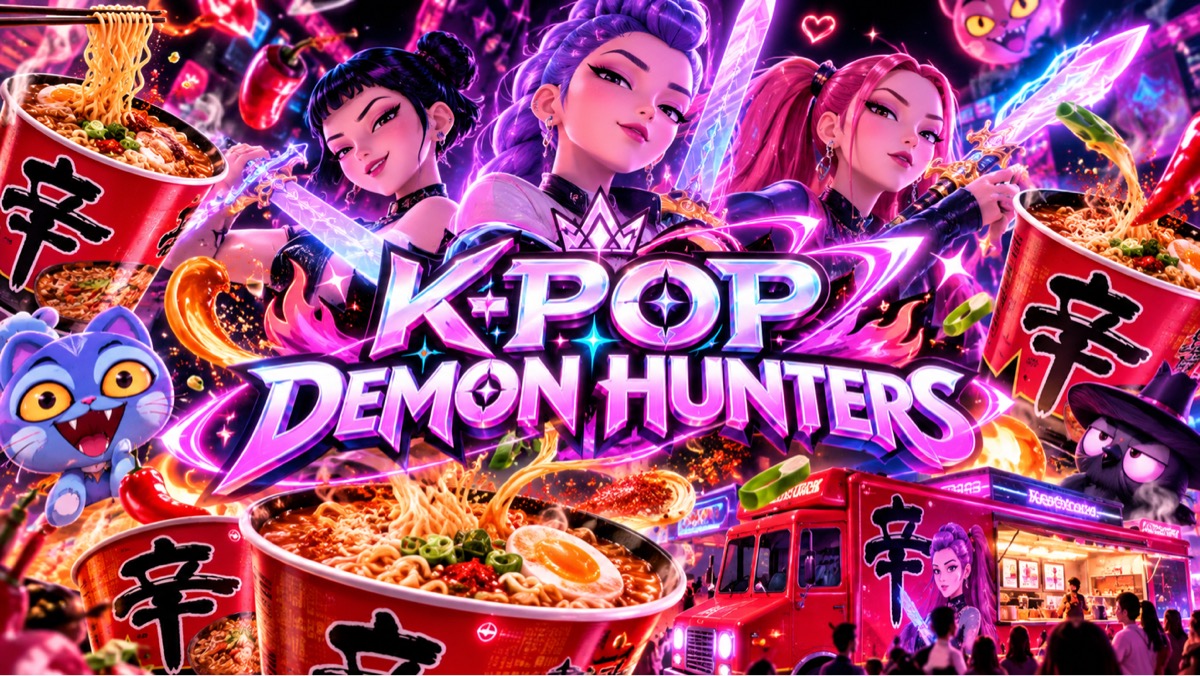 🍜💜 K-POP DEMON HUNTERS x NONGSHIM SHIN RAMYUN SAMPLING TOUR