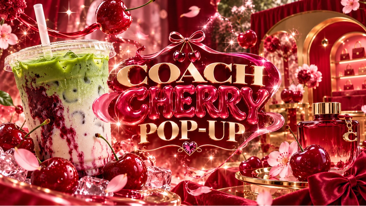 🍒 COACH CHERRY POP-UP