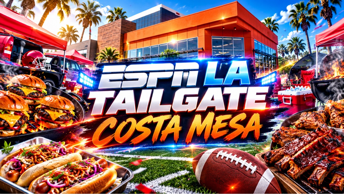 🏈🔥 ESPN LA TAILGATE PARTY
