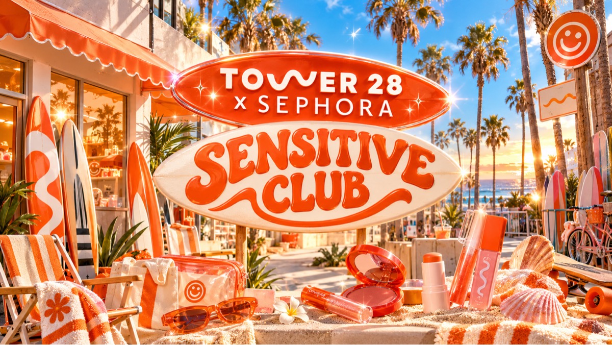 🌊🧴✨ TOWER 28 x SEPHORA “SENSITIVE CLUB” POP UP