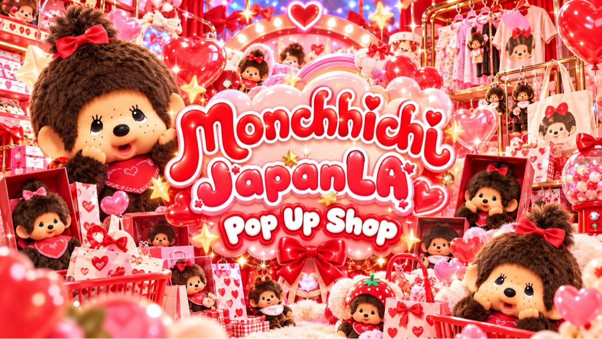 🐵🎀✨ MONCHHICHI IS COMING TO JAPANLA